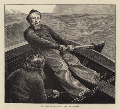 Schizzi in Mare, Allenta la Vela Maestra da Hamilton Macallum